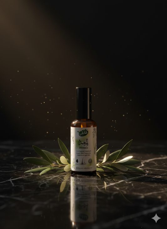 زيت الشعر لمعة